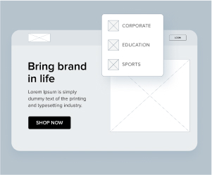UI UX Service mid fidelity