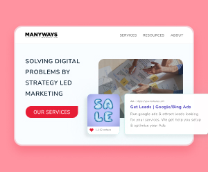 UI UX Service website
